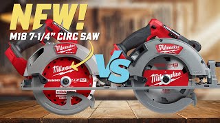 Milwaukees M18 FUEL 714quot Circular Saw Showdown  283420 vs 273220 [upl. by Aennil47]