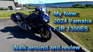 New 2024 Yamaha FJR 1300ES Walkaround and Review [upl. by Triley611]