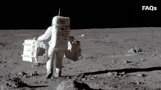 Exposed Apollo 11 Moon landing conspiracy theories  Just The FAQs [upl. by Abdu273]