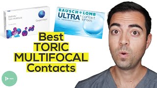 Best Contact Lenses for Astigmatism and Presbyopia  Best Toric Multifocal Contacts [upl. by Leland320]