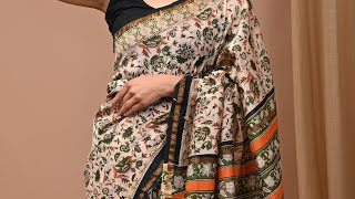 Chanderi Silk Sarees Rs 1780Shipping ishanisarees chanderisarees chanderisilksarees chanderi [upl. by Eicul]