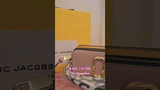 Marc Jacobs The Snapshot shortsfeed bag snapshot camerabag shorts bagunboxing marcjacobs [upl. by Ahcire]