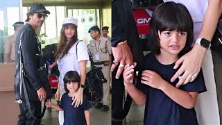 Arjun Rampal With Son Arik And Girlfriend Gabriella Demetriades Leaves For Family Vacation [upl. by Renae]