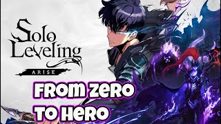 SOLO LEVELLING ARISE Go from zero to hero in this new action rpg from netmarble [upl. by Nuawed]