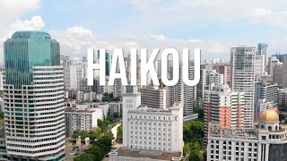 Aerial shot of Hainan Haikou [upl. by Harlene]