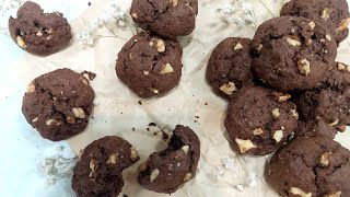 The best special and softest chocolate cheese cookies recipechocolate cookies🍪 [upl. by Enirol]