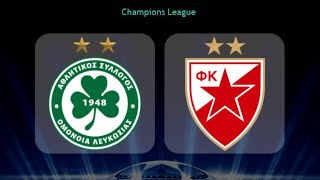 LIVE  Omonia Nicosia vs Red Star Belgrade Match Updates  UCL Qualifying [upl. by Afatsom]