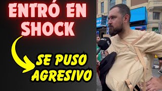 🤣 MANIFESTANTE PROGRE SE PONE AGRESIVO AL DESCUBRIR POR QUÉ SE ESTABA MANIFESTANDO 🤣 [upl. by Lisette]