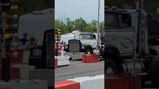 Doge bigrigs racing Bob Tale at Onaway Speedway [upl. by Neirbo54]