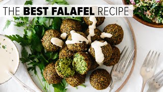 How to make crispy falafel  easy falafel recipe [upl. by Nrevel]