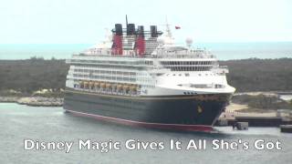 Disney Dream vs Magic  Ship Horn Showdown Plus All of Dreams Horn Songs [upl. by Devon]