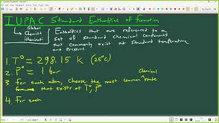 Lecture 14 Enthalpies Pt 2 [upl. by Sivam376]