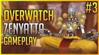 Zenyatta Gameplay  PTR Overwatch 3 No Commentary [upl. by Jenine]