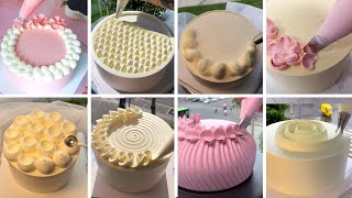 DID YOU KNOW THESE PIPING TRICKS Nozzle Design for a CAKE  💫❣️ [upl. by Yderf]