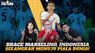 DUA GOL MARSELINO KE GAWANG ARAB SAUDI INDONESIA SELANGKAH MENUJU PIALA DUNIA 2026 [upl. by Euqinomahs]