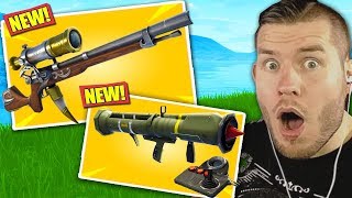 2 NEUE WAFFEN in Fortnite NEUES UPDATE [upl. by Solon179]