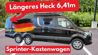 NEUES WOHNMOBIL CARTHAGO MALIBU GENIUS 2025 🔴 641m Mercedes Sprinter Campervan HeckExtension [upl. by Dalton]