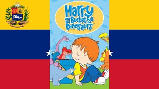 Harry amp His Bucket Full Of Dinosaurs Theme Song Español VenezolanoVenezuelan Spanish [upl. by Brigida]