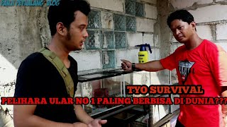 WOW TYO SURVIVAL PELIHARA ULAR TAIPANNO 1 PALING MEMATIKAN DI DUNIA [upl. by Ecirtnom]