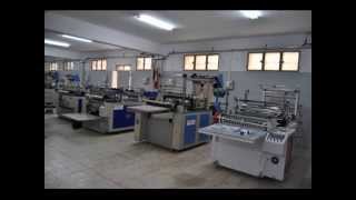 Machine e fabrication de sac en plastique soudeuse EURL SACPLUS [upl. by Oigufer558]