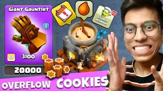 i am about to Overflow my Cookies Clash of Clans [upl. by Fleur]