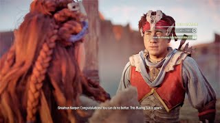 Horizon Zero Dawn  Parts Wrangling Trial Blazing Sun Gameplay 0047 [upl. by Ennaimaj121]