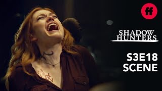 Shadowhunters Season 3 Episode 18  The Serum Doesn’t Work on Clary amp Jonathan  Freeform [upl. by Hermon137]