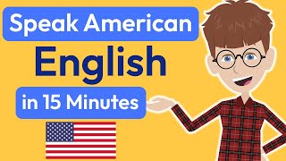 Speak American English in 15 Minutes English Conversations for Daily Life [upl. by Nyladnar]