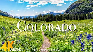 Colorado 4K Aerial Film • Journey Through Enchanting Landscapes  Stunning Rocky Mountain Landscapes [upl. by Razid352]