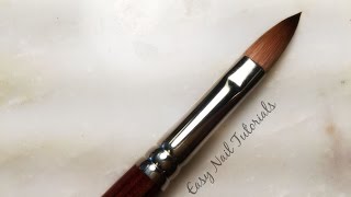 KOLINSKY ACRYLIC NAIL BRUSH SIZE 20 [upl. by Pall]