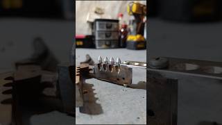 bullet making mold survival rifle army diy viralvideo hunting [upl. by Aihsyla]