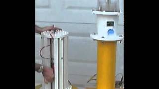 Linear Generator Powering a Marine Navigation Light [upl. by Amr]