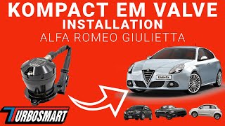 BOV INSTALL Alfa Romeo Giulietta Dual Port BlowOff Valve PN TS02231084 [upl. by Clyde]