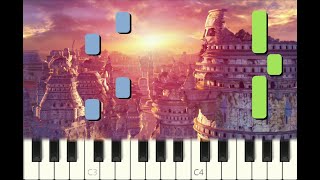 piano tutorial quotTO ZANARKANDquot Final Fantasy X with free sheet music [upl. by Sokem]