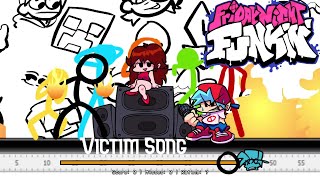 Vs The Chosen One  Victim Song Friday Night Funkin Fnf mod [upl. by Hooge]