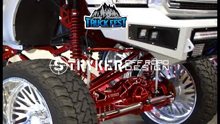 stryker smoky mountain truck fest red f250 16 inch 4 link [upl. by Lenno]