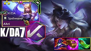 3 STAR AHRI amp 8 KDA  IS NEW AKALI SO STRONG   CLUTTERED MIND AUG GAME PLAY  TFT SET 10 RANKED [upl. by Rramaj]