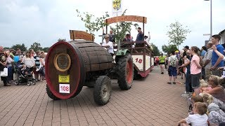 Festzug zum Abschluss des Hessentages in Korbach am 3 6 2018 in 4K von tubehorst1 [upl. by Ailyt]