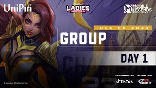 UniPin Ladies Championship PH Season 2  Group Phase [upl. by Oznohpla226]