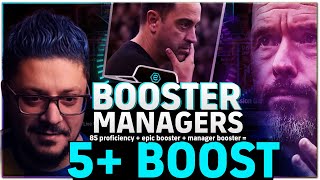 eFootball 2024 Booster managers and how to get a total of 5 on player ability [upl. by Isayg]