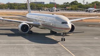 ETIHAD AIRWAYS  MANILAABU DHABI  ECONOMY CLASS  BOEING 777300ER  A6ETI [upl. by Hasen146]