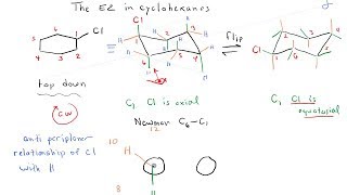 The E2 Reaction in Cyclohexanes 2 [upl. by Arakahs]