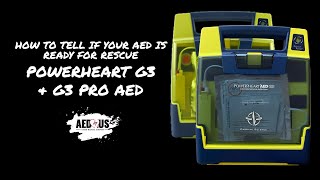 How To Tell If Your Cardiac Science Powerheart G3 Is Rescue Ready  AEDUS [upl. by Nemsaj]