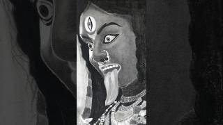 Mahakali drawing  insta officialarunart art draw maakali maadurga mahakali shorts drawing [upl. by Lolanthe]