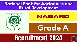 Nabard Assistant Manager Grade A Recruitment 2024 Apply Online for 102 Post [upl. by Nnaitsirk]