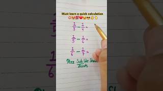 Must learn quick calculation😍❤ maths mathstricks multiplication mathproblem subtraction foryou [upl. by Yerac]