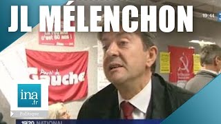 Les ambitions présidentielles de JeanLuc Mélenchon  Archive INA [upl. by Enyalb]