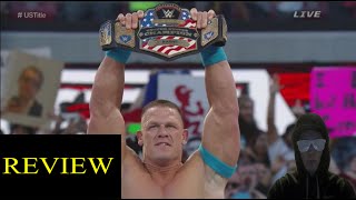 JOHN CENA VS RUSEV Wrestlemania 31 2015 CENA WINS US CHAMPIONSHIP MATCH My Thoughts Review [upl. by Acissehc]