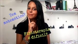 Faculdade de Fisioterapia É difícil Tem matemática [upl. by Anhoj424]