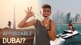 How to TRAVEL DUBAI on a BUDGET  Enjoy Luxury CHEAP [upl. by Neirb]